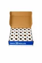 Caja de Rollos Etiqueta Térmica Autoadhesivas 50x40MM
