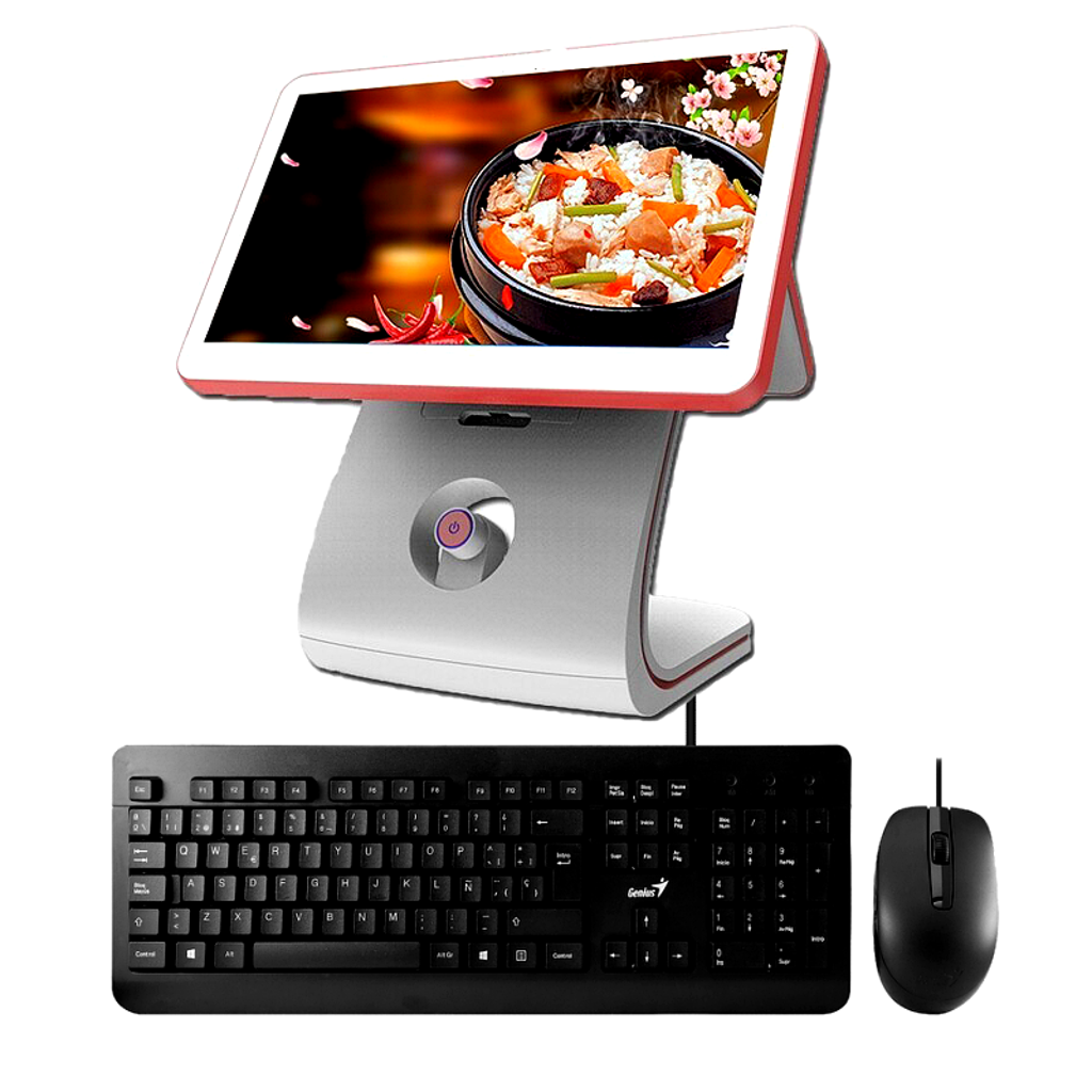 Pos One T4-7r I3 Touch Con Pantalla Para Cliente + Teclado Y Mouse