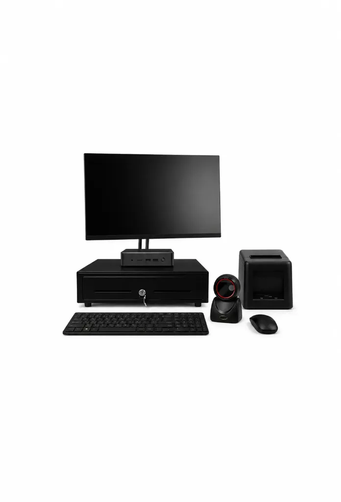 Kit Pos One Square I5 8 gb Ram 128 gb SSD+ Monitor 19"+ Teclado Y Mouse+ Scanner Sobremesa 2D+ Impresora Térmica 80mm+ Gaveta De Dinero
