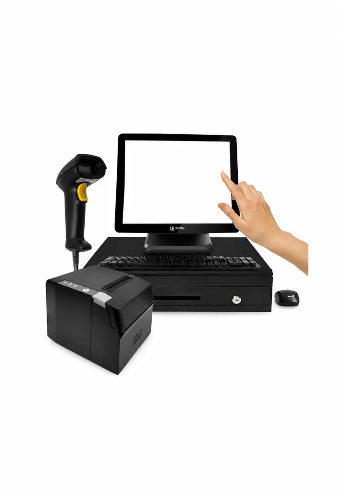 Kit Pos One TP6 I5 Touch Wifi y Bluetooth +Teclado Y Mouse + Scanner Laser USB+ Impresora Térmica+ Gaveta De Dinero