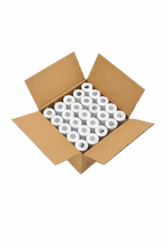 Caja Rollos Papel Térmico 57X40MM